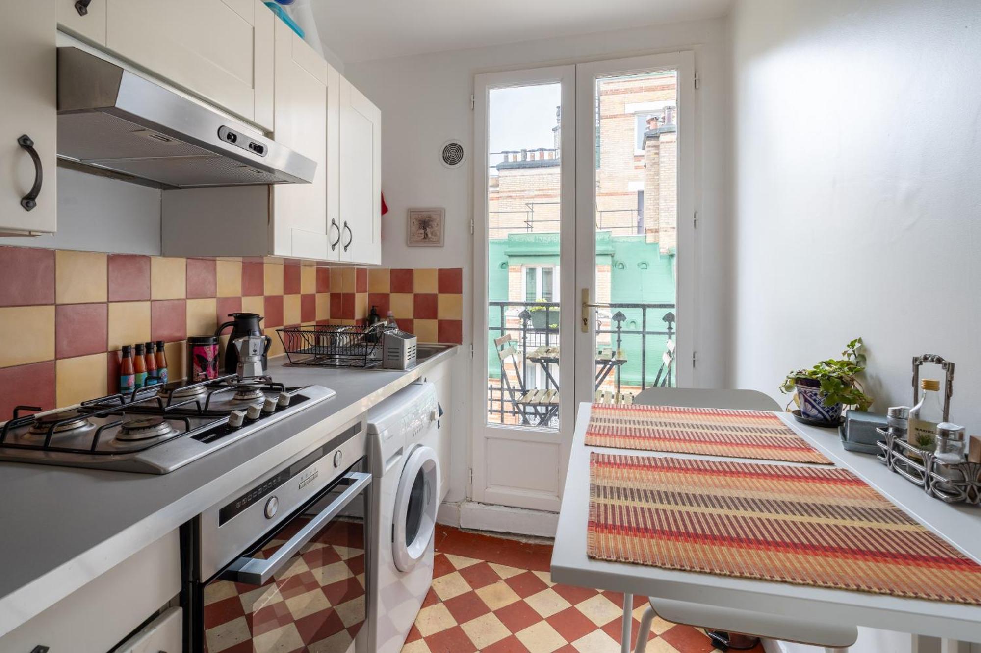 Chic 1Bd Apartment With Balcony Picpus Paris Exterior photo